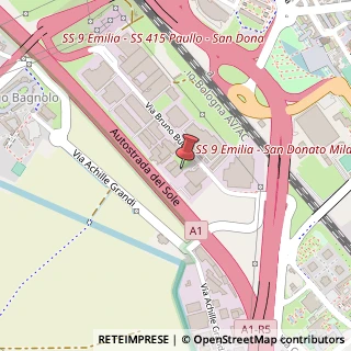 Mappa Via Bruno Buozzi, 55, 20097 San Donato Milanese, Milano (Lombardia)