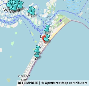 Mappa Via Dardanelli, 30126 Venezia VE, Italia (3.04375)