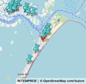 Mappa Via Dardanelli, 30126 Venezia VE, Italia (2.5775)