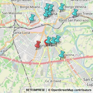 Mappa Via Centro, 37135 Verona VR, Italia (2.09167)