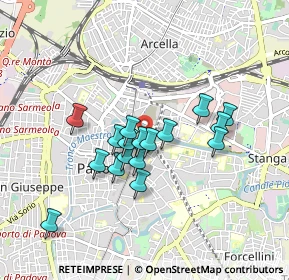 Mappa Via Porciglia, 35139 Padova PD, Italia (0.70529)