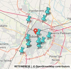 Mappa Via Porciglia, 35139 Padova PD, Italia (3.24692)