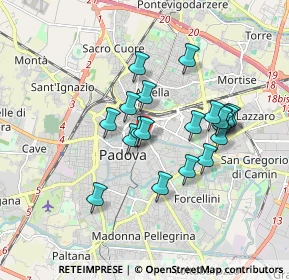 Mappa Via Porciglia, 35139 Padova PD, Italia (1.49)