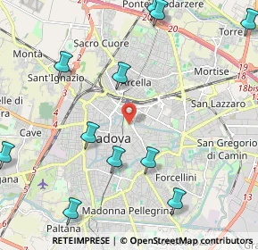 Mappa Via Porciglia, 35139 Padova PD, Italia (2.68273)