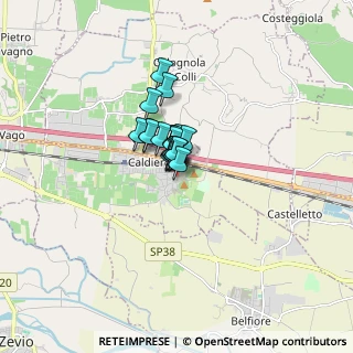 Mappa Via Alberoni, 37042 Caldiero VR, Italia (0.65)