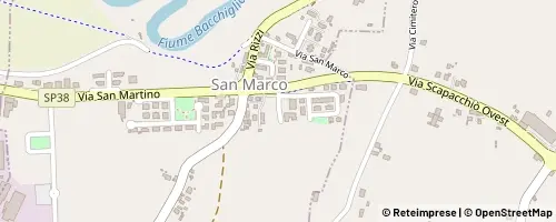 Mappa Veggiano