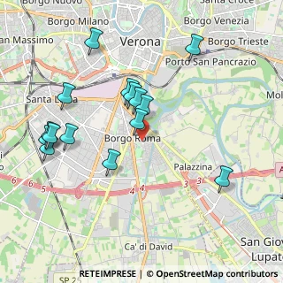 Mappa Piazza Papa Giovanni XXIII, 37134 Verona VR, Italia (2.05867)