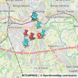 Mappa Piazza Papa Giovanni XXIII, 37134 Verona VR, Italia (1.56)