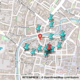 Mappa Via Rolando da Piazzola, 35139 Padova PD, Italia (0.2175)
