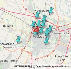 Mappa Via Niccolò Orsini, 35139 Padova PD, Italia (2.36929)
