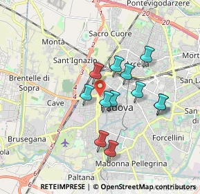 Mappa Via Niccolò Orsini, 35139 Padova PD, Italia (1.44917)