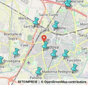 Mappa Via Niccolò Orsini, 35139 Padova PD, Italia (2.65)