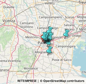 Mappa Via Niccolò Orsini, 35139 Padova PD, Italia (4.29273)
