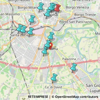 Mappa Via Gibilrossa, 37134 Verona VR, Italia (2.39786)