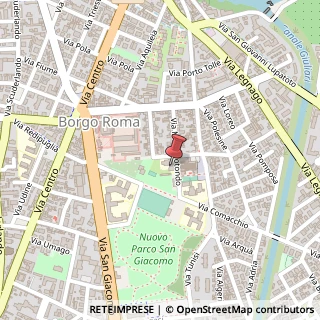 Mappa Via Manfredo da Cortenova, 3a, 37134 Verona, Verona (Veneto)