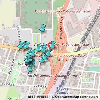 Mappa Via Cantiere, 35136 Padova PD, Italia (0.23846)
