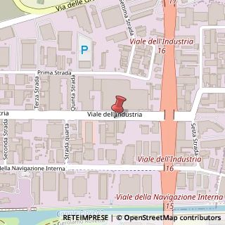 Mappa Viale dell'Industria, 70/11, 35129 Padova, Padova (Veneto)