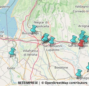 Mappa Via Lussemburgo, 37124 Verona VR, Italia (19.53167)