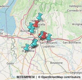 Mappa Via Lussemburgo, 37124 Verona VR, Italia (7.7025)