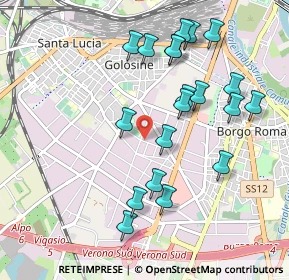 Mappa Via Lussemburgo, 37124 Verona VR, Italia (0.9965)