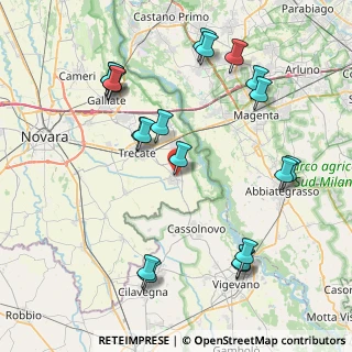 Mappa Via S. Francesco d'Assisi, 28065 Cerano NO, Italia (9.27)