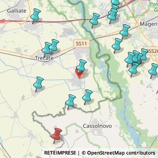 Mappa Via S. Francesco d'Assisi, 28065 Cerano NO, Italia (5.622)