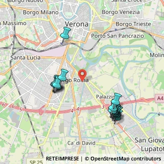 Mappa Via Pomposa, 37134 Verona VR, Italia (2.10333)