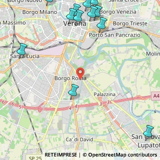 Mappa Via Pomposa, 37134 Verona VR, Italia (3.30333)