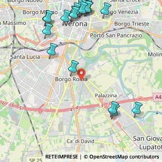 Mappa Via Pomposa, 37134 Verona VR, Italia (3.0615)