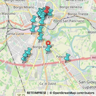 Mappa Via Pomposa, 37134 Verona VR, Italia (2.285)