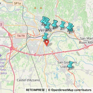 Mappa Via Pomposa, 37134 Verona VR, Italia (3.74545)