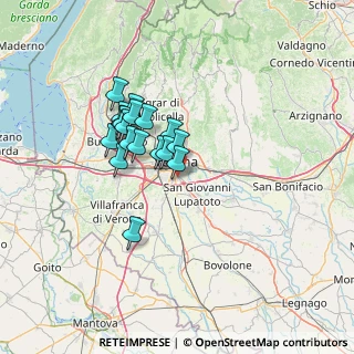 Mappa Via Pomposa, 37134 Verona VR, Italia (10.46333)