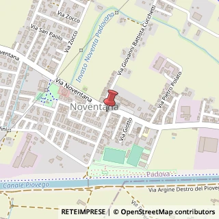 Mappa Via Noventana, 102, 35027 Noventa Padovana, Padova (Veneto)