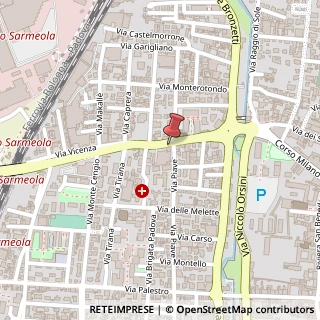 Mappa Via Vicenza, 22, 35138 Padova, Padova (Veneto)