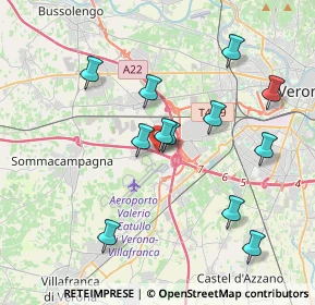 Mappa Via Aeroporto, 37060 Sommacampagna VR, Italia (3.77)