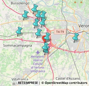 Mappa Via Aeroporto, 37060 Sommacampagna VR, Italia (3.35083)