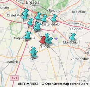 Mappa Via Boccherini, 25016 Ghedi BS, Italia (6.23737)