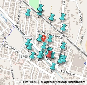 Mappa Via Boccherini, 25016 Ghedi BS, Italia (0.22593)