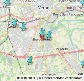 Mappa Via San Giacomo, 37135 Verona VR, Italia (3.27833)