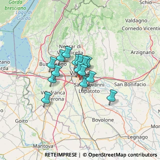 Mappa Via Polesine, 37134 Verona VR, Italia (8.28867)