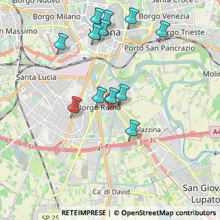 Mappa Via Polesine, 37134 Verona VR, Italia (2.0775)
