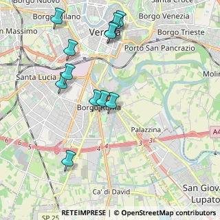 Mappa Via Polesine, 37134 Verona VR, Italia (2.1525)