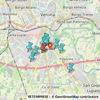 Mappa Via Polesine, 37134 Verona VR, Italia (1.12917)