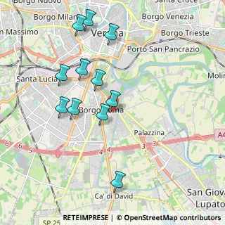Mappa Via Polesine, 37134 Verona VR, Italia (1.96727)