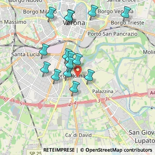 Mappa Via Polesine, 37134 Verona VR, Italia (1.83267)