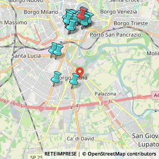 Mappa Via Polesine, 37134 Verona VR, Italia (2.553)