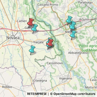 Mappa Via 4 Novembre, 28065 Cerano NO, Italia (6.78636)