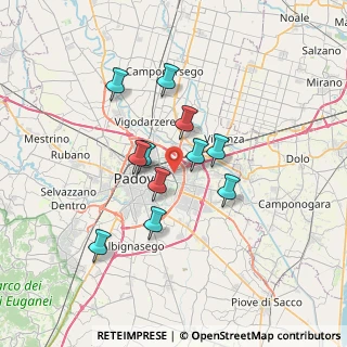 Mappa Viale dell'Induatria, 35129 Padova PD, Italia (5.62)