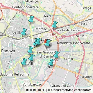 Mappa Viale dell'Induatria, 35129 Padova PD, Italia (1.56846)