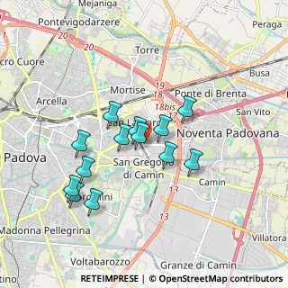 Mappa Viale dell'Induatria, 35129 Padova PD, Italia (1.52462)